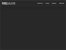 Tablet Screenshot of pixelgalaxie.com